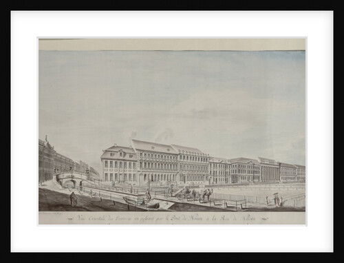 West aspect of Wilhelmsplatz, c.1773 by Andreas-Ludwig Kruger