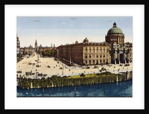View of Berlin at the turn of the century by School German