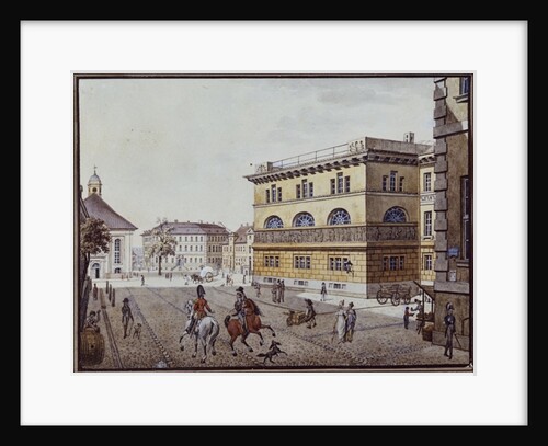 View of the mint, Berlin by F.A. Calau
