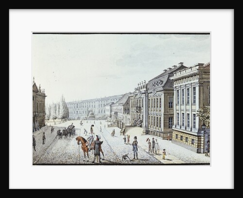 View of the Royal Palace, Berlin by F.A. Calau
