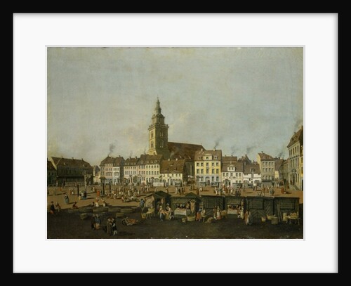 View of the Neue Markt with St. Mary's Church, Berlin, c.1770 by Karl Friedrich Fechhelm