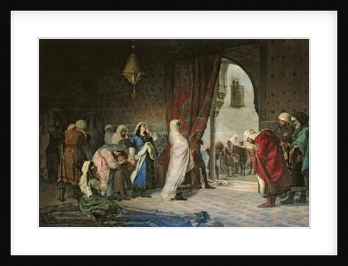 Salida del Boabdil, at the Alhambra by Manuel Gomez Moreno y Gonzalez