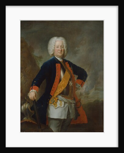 Field Marshal Count Finck von Finckenstein by Georg David Matthieu