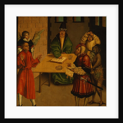 The Ten Commandments, 1516 by Lucas the Elder Cranach