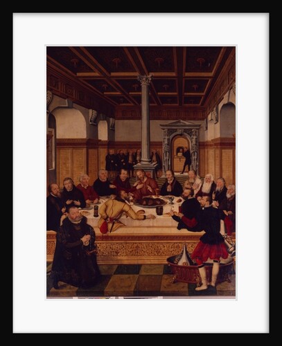 The Last Supper by Lucas The Elder (studio of) Cranach
