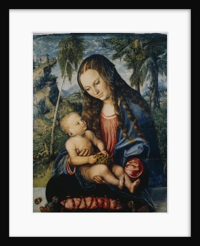 Madonna under the fir tree, c.1510 by Lucas the Elder (after) Cranach