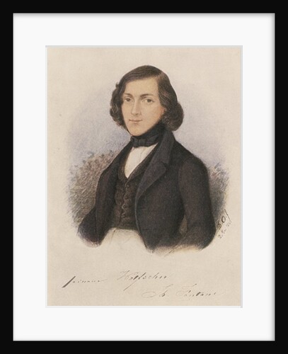 Theodor Fontane, 1843 by German School