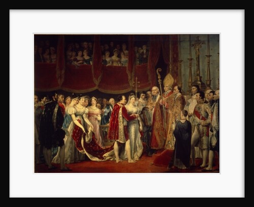 The marriage ceremony of Napoleon I and Archduchess Marie-Louis on 2nd April 1810 by Georges Rouget