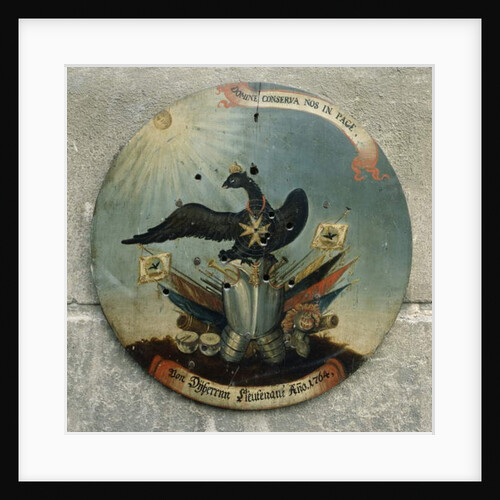 Shield of a Prussian officer, 1764 by German School