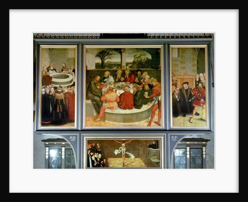 Triptych by Lucas the Elder Cranach