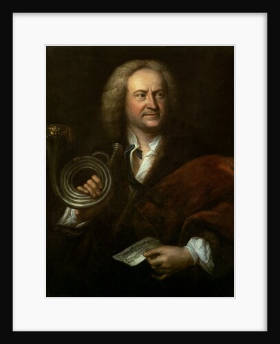 Gottfried Reiche, Senior Musician and Solo Trumpeter of Bach's Orchestra by Elias Gottleib Haussmann