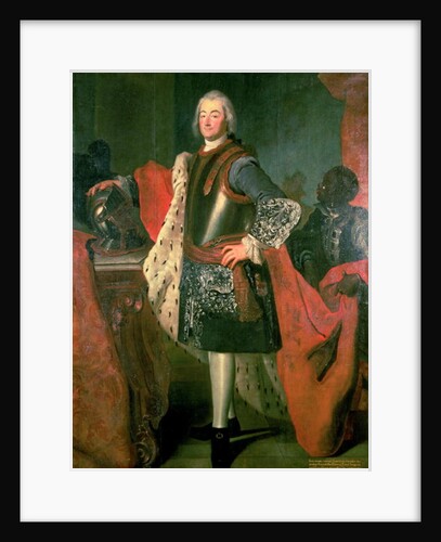 Prince Leopold Von Anhalt-Kothen, Patron of Bach from 1717-23 by Anonymous Anonymous
