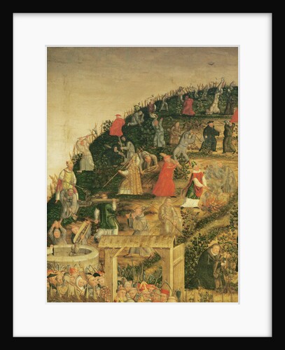 The Vineyard of the Lord, 1569 by Lucas the Younger Cranach