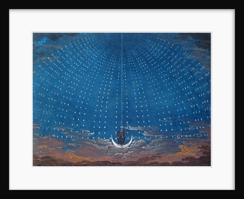 The Palace of the Queen of the Night by Karl Friedrich Schinkel