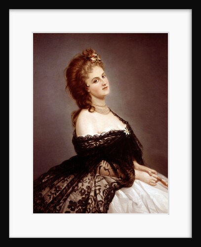 Virginia Oldoini, Countess of Castiglione, after a photo by Pierre-Louis Pierson, 1862 by Michele Gordigiani