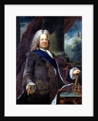Stanislas Leszczynski, King of Poland by Jean Girardet