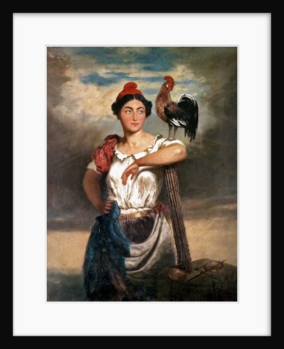 Allegory of the Republic in 1848 by French School