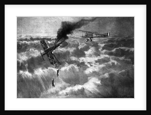 45th Victory of Guynemer, 15th June 1917 by Henry Farrer