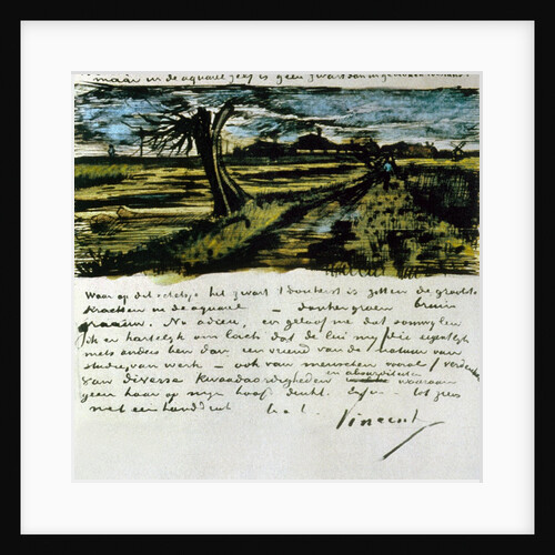 Letter 252 from Vincent van Gogh to Theo van Gogh: Pollard Willow, c.1st August 1882 by Vincent van Gogh