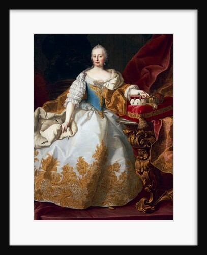 Maria Theresa, Empress of Austria, 1744 by Martin van Mytens or Meytens