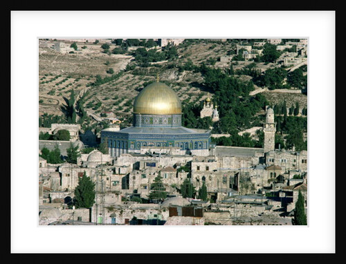 The Dome of the Rock, built AD 692 by Islamic School