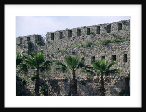 Ramparts from the citadel by Islamic School