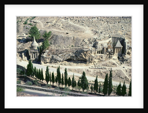 Kidron Valley at the foot of the Mount of Olives by Anonymous