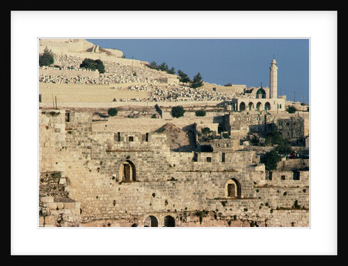 Tombs on the side of the Mount of Olives by Anonymous