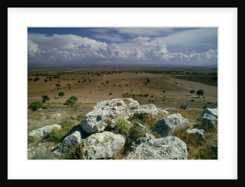 View from Troy of the surrounding landscape by Anonymous