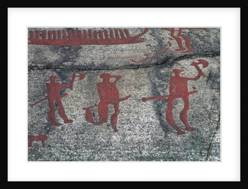 Hunting scene by Protohistoric