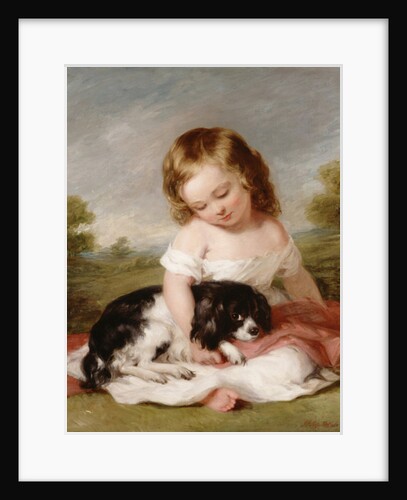 Portrait of Sir Henry M. Meysey-Thompson 1st Baron Knaresborough as a Boy, 1860 by Frederick Richard Say