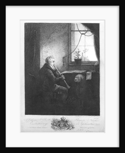 Duke Esterhazy Playing the Clarinet, 1809 by Josef Fischer