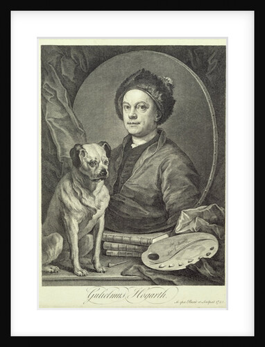Self Portrait, 1749 by William Hogarth