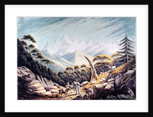 Nepalese Herdsmen in the Himalayas, 1826 by James Manson