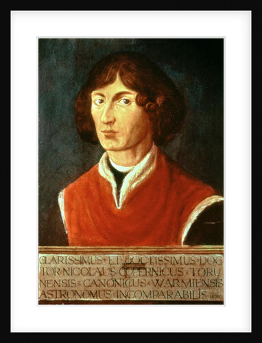 Portrait of Andreus Nikolaus Copernicus 1575 by Polish School
