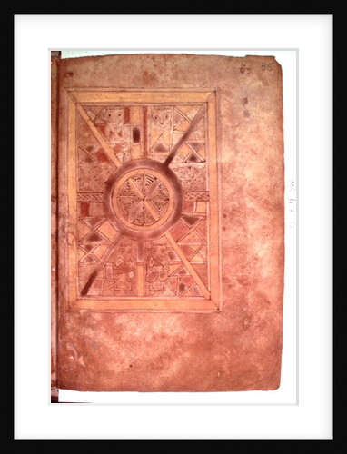 Ms 11.6.32 Ornamental folio from 'The Book of Deer' by School Scottish