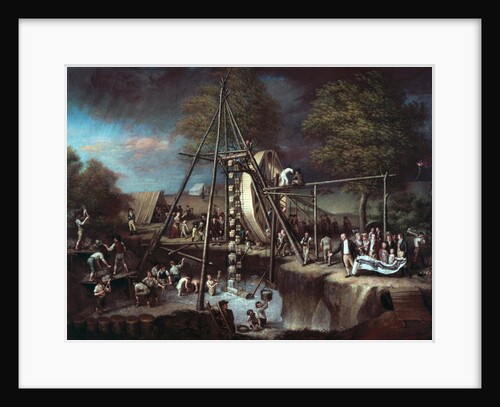 Exhumation of the Mastodon, 1806 by Charles Willson Peale