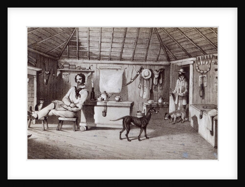 The Squatter's First Home, c.1847 by Alexander Denistoun Lang