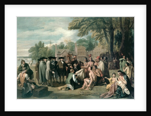 William Penn's Treaty with the Indians in November 1683, 1771-72 by Benjamin West
