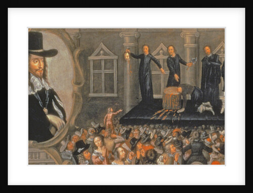 An Eyewitness Representation of the Execution of King Charles I in 1649 by John Weesop