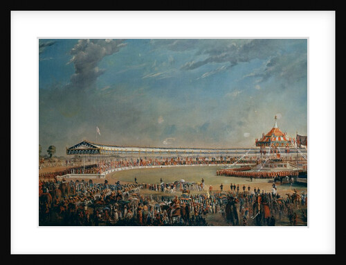 Delhi Durbar, celebration on the occasion of Queen Victoria becoming Empress of India, 1877 by Alexander Caddy