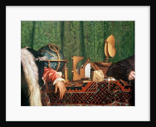 The Ambassadors, detail of the astronomical instruments, 1533 by Hans Holbein the Elder