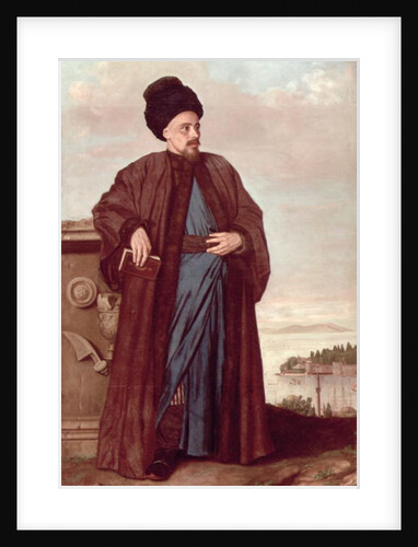 Richard Pococke in oriental costume, 1738 by Jean-Etienne Liotard