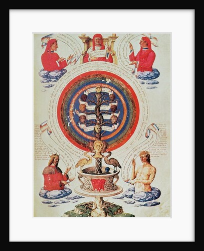 Illustration showing the Hermetic Philosophy of Nature by Anonymous