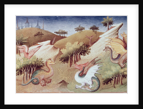 Dragons and other beasts, c.1410-12 by Boucicaut Master