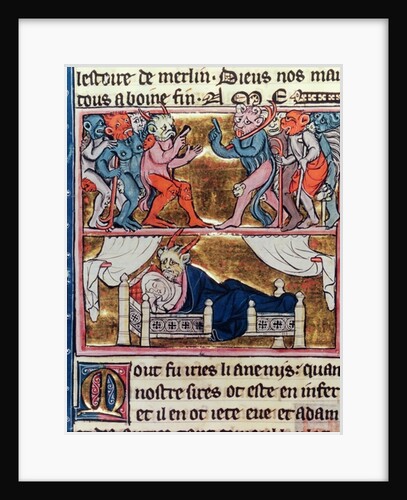 Ms Fr. 95 fol.113v Council of Demons by French School