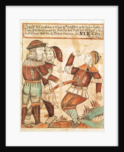 Ny Kgl Saml 1867.4, s.95v The Killing of Balder by Icelandic School