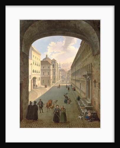 Palais Lodron, Salzburg, 1833 by Hubert Sattler