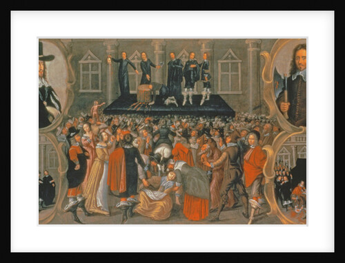 An Eyewitness Representation of the Execution of King Charles I in 1649 by John Weesop