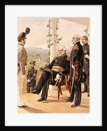 Uniforms of the American army, 1858-61, published by G.H. Buek and Company, 1885 by Henry Alexander (after) Ogden